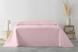 LISO - Couvre-lit pour 105 Cm - Couvre-lit Bouti - Printemps et été - 200X260 Cm - Lits et Couvertures Rose Besuche den Degrees home-Store