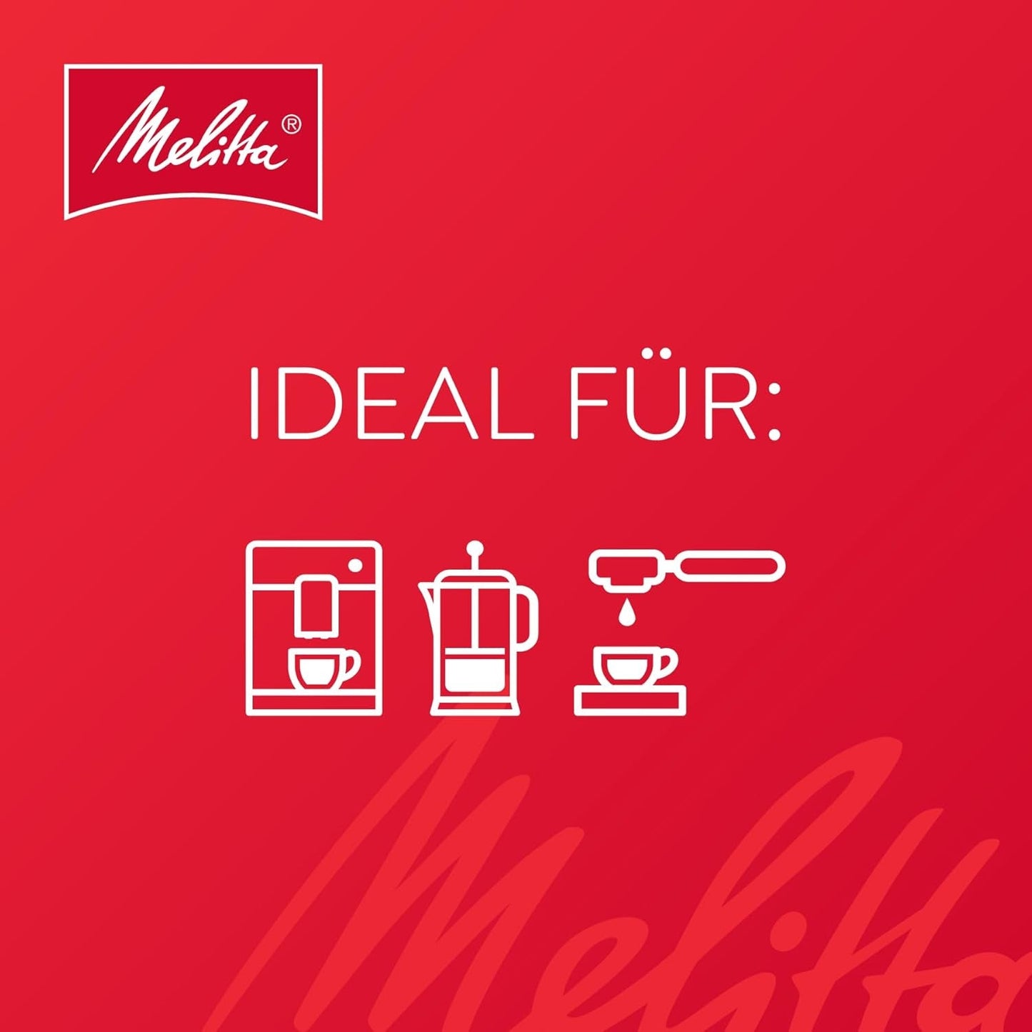 Melitta Barista Classic Espresso, grains de café entiers 1 kg, mouture, café en grains pour machines à expresso automatiques, torréfaction forte, intensité 5 (lot de 2)