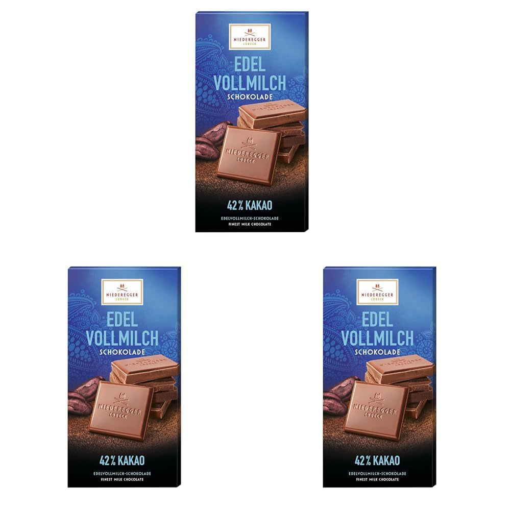 Chocolat au lait premium Niederegger 100g