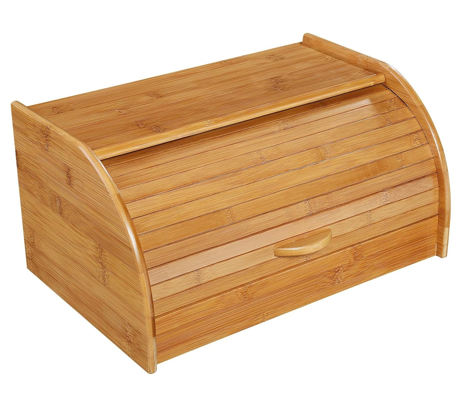 54118 Corbeille à pain, bambou 40 x 26 x 20 cm, marron, 40,x 27,5 x x 21,5 cm Boîtes de conservation alimentaire Naty Shop Titre par défaut