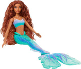 Mattel Disney Ariel – Poupée La Petite Sirène, inspirée du film La Petite Sirène, jouet sirène, positionnable, cadeaux Disney, jouet pour 3 ans et plus, HLX08