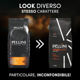 Pellini N.82 Vivace, Machines à café pour expresso 1 kg, Mélange Arabica et Robusta avec Kräftigem et Ausgefungem Gesmack, Mittlere Röstung