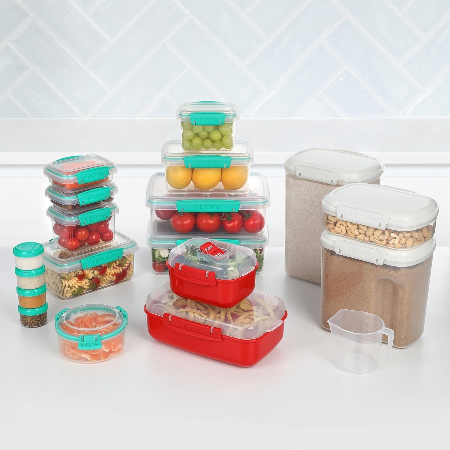 Conteneur de conservation KLIP IT system, pack de 6 boîtes de conservation alimentaire Naty Shop