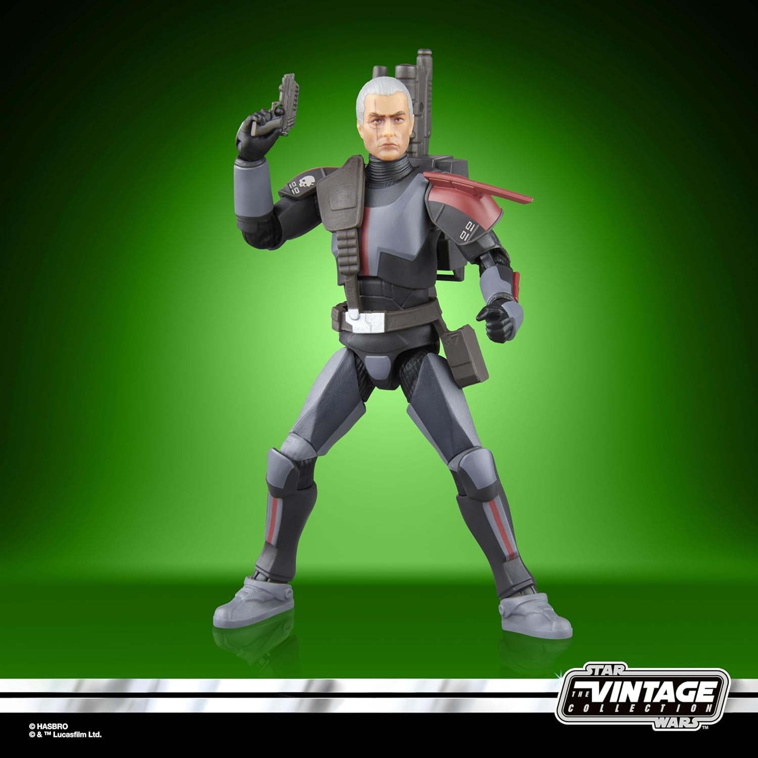 Star Wars Vintage Crosshair Collection, Star Wars : Bad Batch Action Figure à collectionner (9,5 cm) Figurines Naty Shop