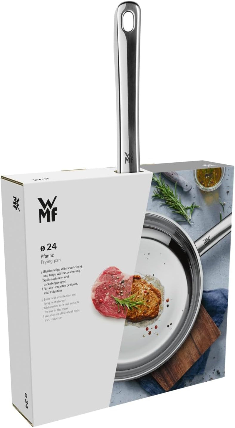 Poêle inox WMF Profi 24 cm induction, poêle inox Cromargan Casseroles et Poêles Naty Shop