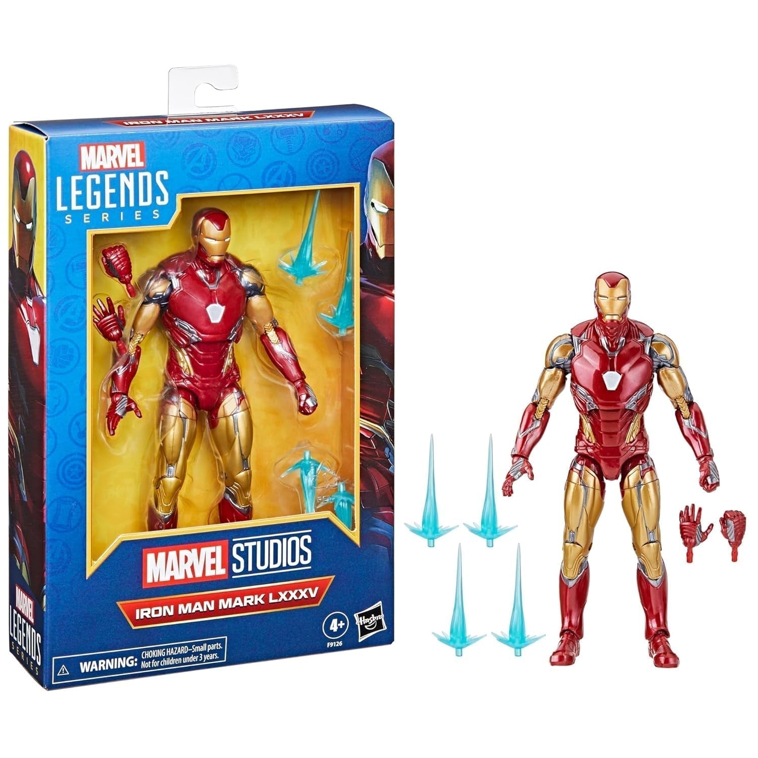 Marvel Legends Series Iron Man Mark LXXXV Avengers : Endgame Figurine 6 pouces Figurines Naty Shop