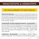 Nourriture humide pour chats Gourmet à la carte avec poulet, épinards et perles de pâtes, paquet de 26 (26 x 85 g)