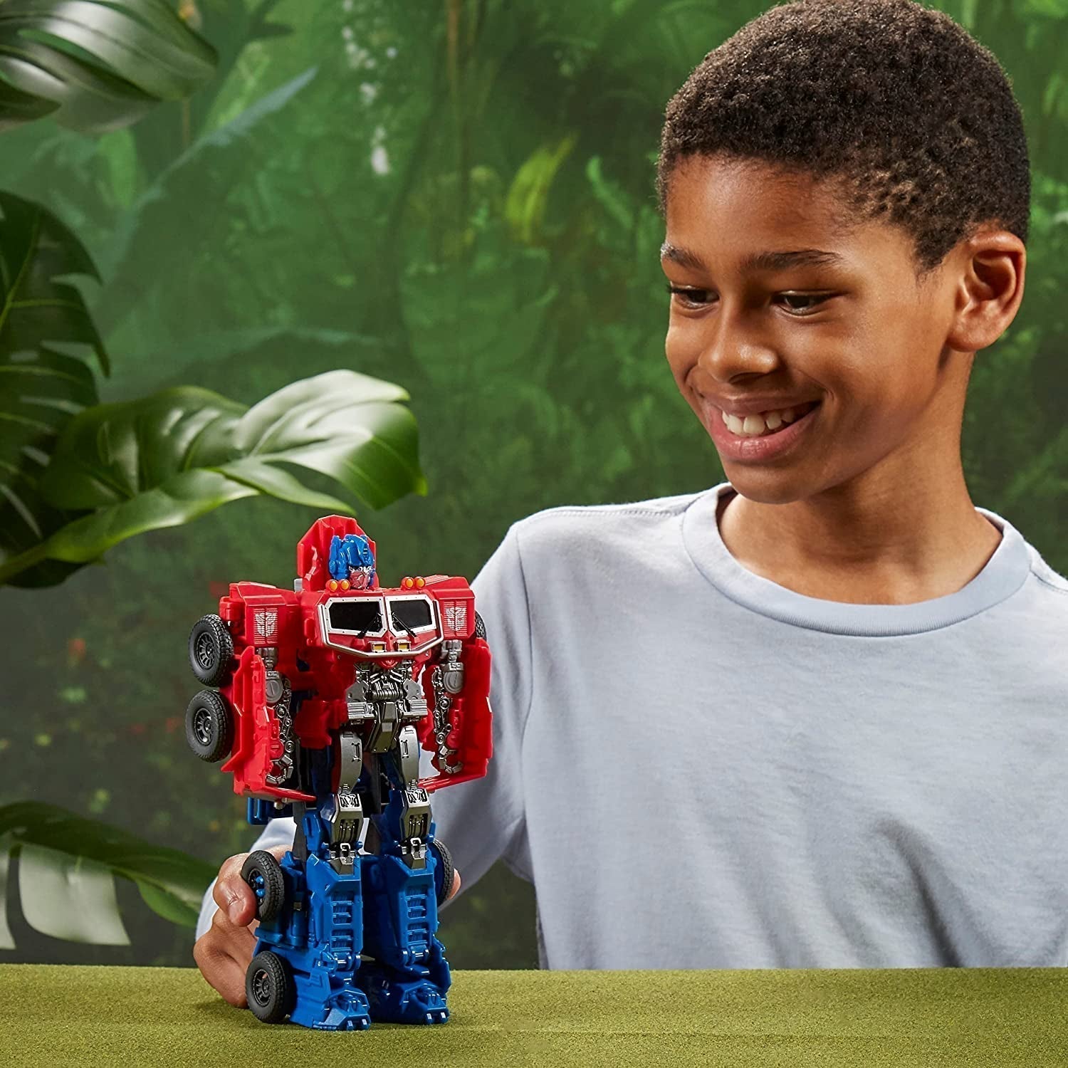 Jouets Transformers pour le film Rise of the Beasts, Smash Changer Optimus Prime figurine de 6, 22,5 cm Figurines Naty Shop