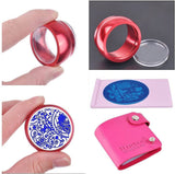 Biutee Nail Stamper 30 Pièces Ensemble de Tampons à Ongles Modèle d'Ongle Stamping d'Ongles Animaux Fleurs Images Plaque de Stamping d'Ongles avec 2 Tampons 2 Grattoirs Accessoires de Conception d'Ongles Tampon à Ongles Français