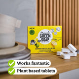 Marcel'S Green Soap Pastilles Lave-Vaisselle Tout-En-Un - Pamplemousse & Citron Vert - 25 pièces Détergents de Cuisine Naty Shop