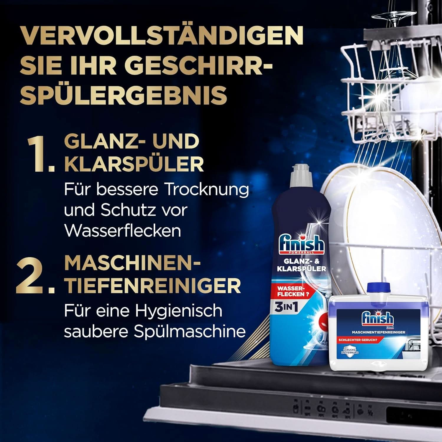 Pastilles pour lave-vaisselle Finish Ultimate plus Infinity Shine Citrus - Pastilles pour lave-vaisselle, nettoyage intensif - 105 capsules, citron Naty Shop