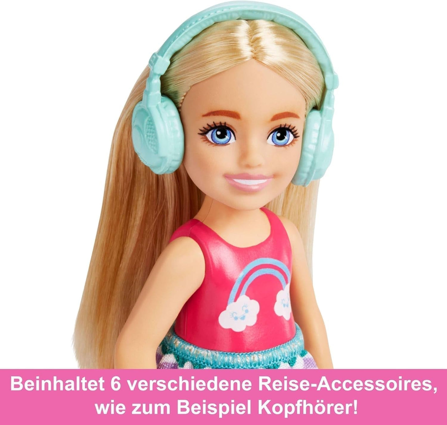 Barbie Toy Chelsea Doll & Accessories Ensemble de voyage pour chien 6 pièces avec support pour chien HJY17 Naty Shop Dolls