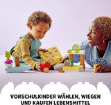 LEGO DUPLO Mon premier marché biologique, magasin de jouets pour garçons et filles, jouet éducatif pour les tout-petits à partir de 1 an et demi, accessoires pour fruits et légumes 10983 Sets de construction Besuche den LEGO-Store