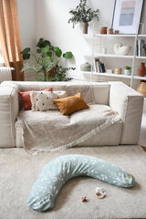 BÉABA, Big Flopsy, coussin d'allaitement multifonction, couchage, allaitement, maintien optimal, relaxation, confort Accessoires Alimentation et Allaitement Bebe Naty Shop