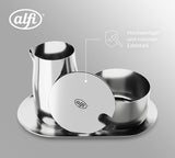 ENSEMBLE À LAIT ET SUCRE Alfi Ensemble à lait et sucre en acier inoxydable poli de haute qualité, design élégant, passe au lave-vaisselle, durable