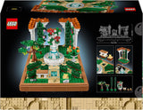 LEGO Icons Fountain Garden - Jeu de construction miniature pour adultes avec feuilles, cyprès, arbres, vignes, fleurs - Idée de cadeau d'anniversaire créative, cadeau de pendaison de crémaillère pour femmes, hommes - 10359 Jeux de construction Beuche den LEGO-Store