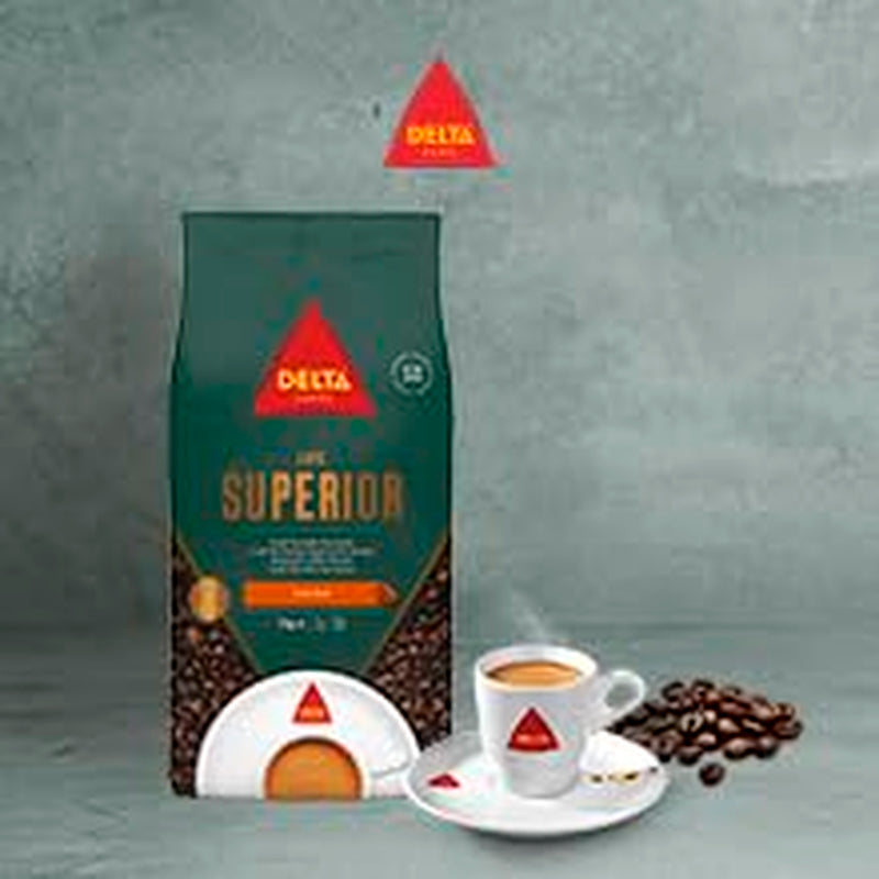 Café en grains Delta Supérieur Premium, 1 kg