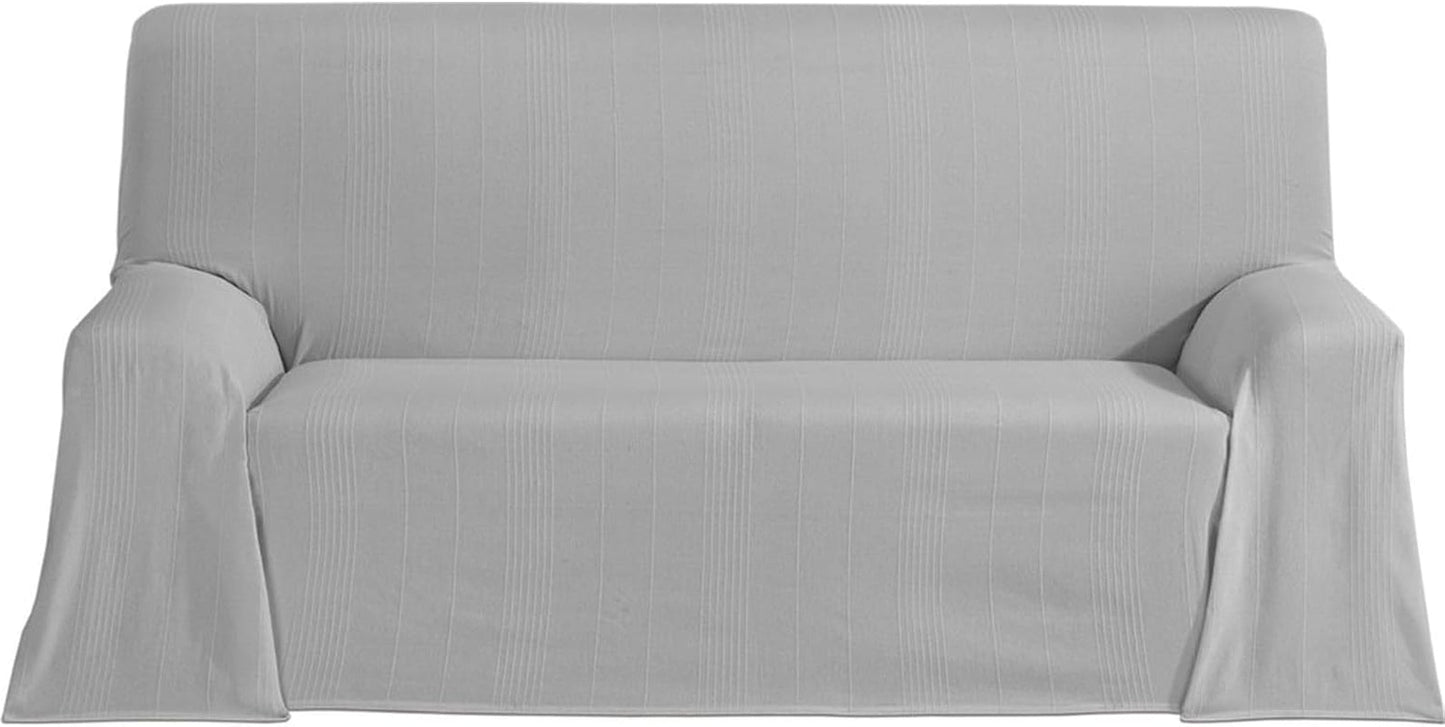 Couvre-lit multifonctionnel ECOMMERC3, taille 300 X 260 cm, pour canapé ou lit, couvre-lit multifonctionnel bleu, décoratif pour canapé, lit, jeté de canapé, léger et élégant, bleu Lits et couvertures Besuche den ECOMMERC3-Store gris 180X260 Cm