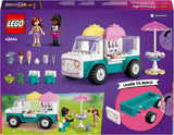 LEGO Friends Heartlake City Ice Cream Truck Pretend Play Set 2 figurines et un lapin ensemble de construction 4 ans filles jouet personnage figurine jouet de construction 42644 Jeux de construction Besuche den LEGO-Store