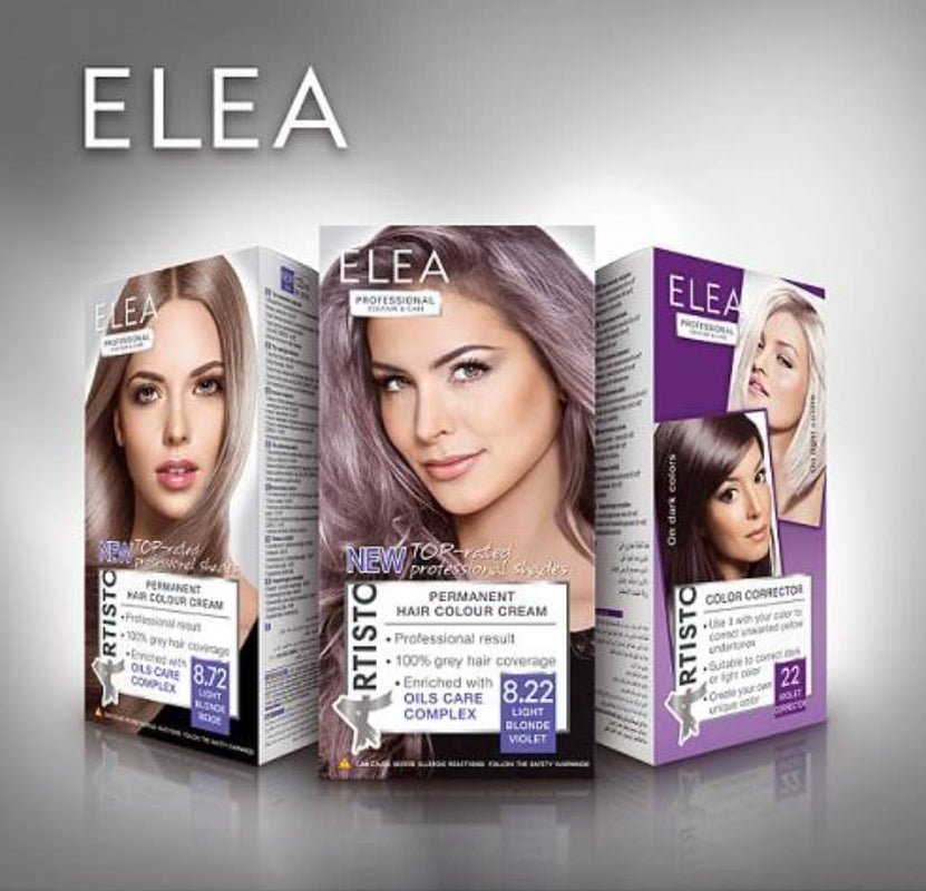 Color & Care Coloration permanente 120 ml, résultat professionnel, couvrant les cheveux gris, enrichie en complexes de soins huileux - Coloration longue durée (10.1 Blond cendré super clair) Teinture cheveux Naty Shop