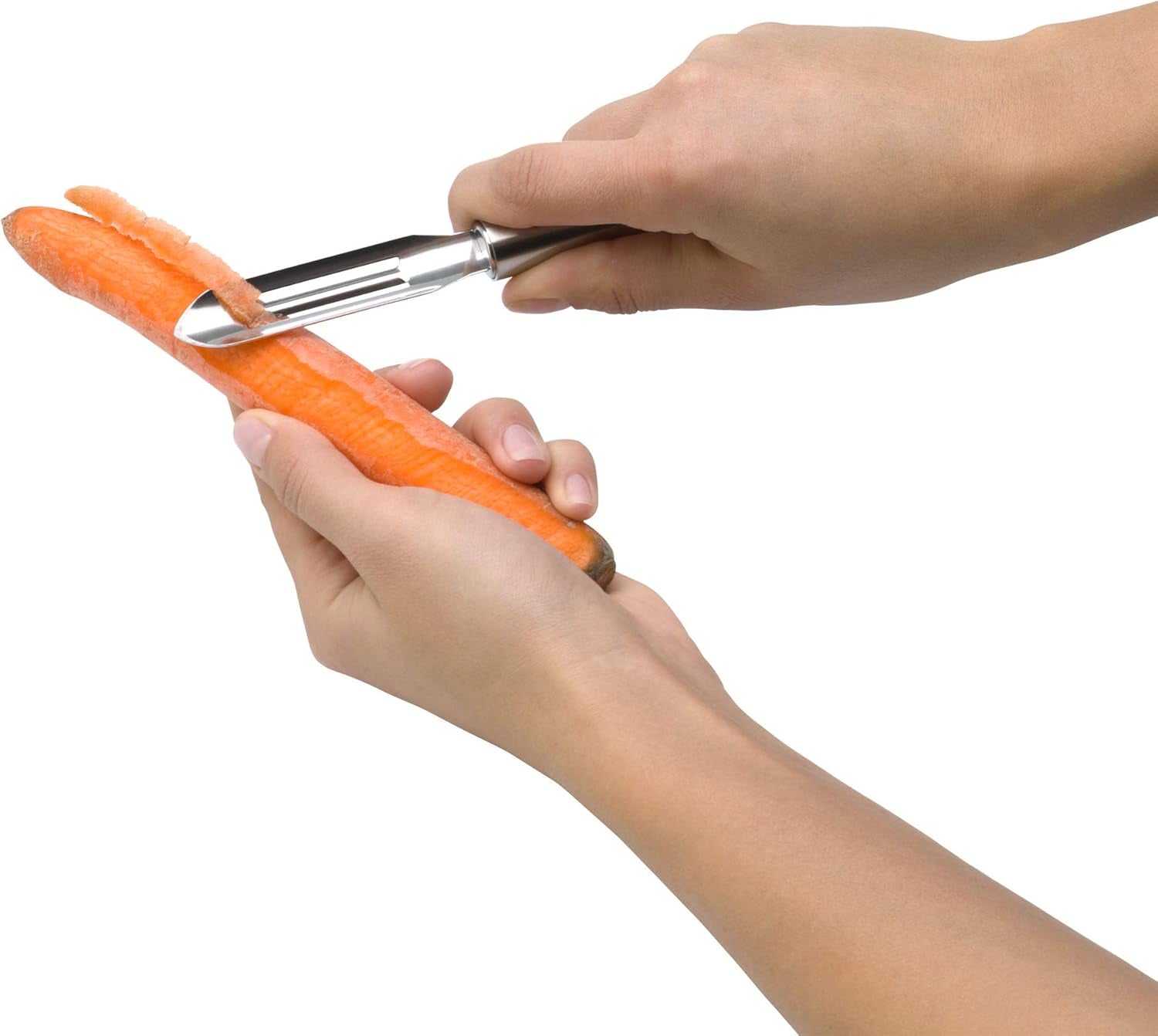 WMF Profi plus éplucheur 19 cm, éplucheur de légumes, acier inoxydable Cromargan Peeler Naty Shop