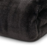 Amago - Couverture confortable, aspect cachemire, 180 X 220 cm - Noir Lits et Couvertures Besuche den Gözze-Store