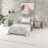 Couette d'été imprimée fantaisie, garnissage polyester, Pétales, 260X270Cm Couettes et quilts Naty Shop Ornato 220X270Cm