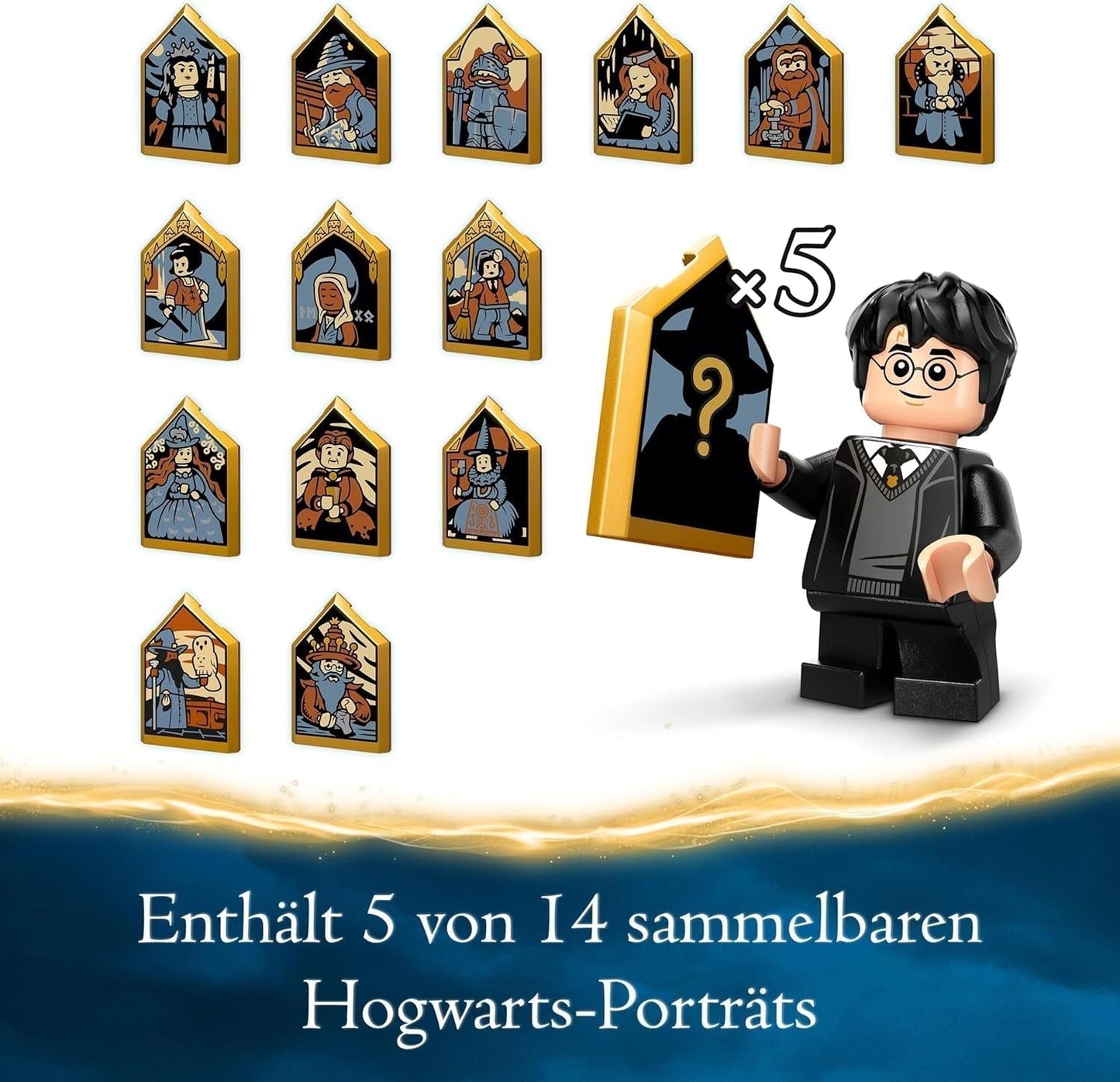 LEGO Harry Potter Château de Poudlard : La Grande Salle, jouet à collectionner avec 11 figurines dont Hermione Granger, cadeau magique pour garçons et filles 76435 Jeux de construction Besuche den LEGO-Store