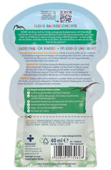 Tetesept Kids Dino - additif de bain pour enfants, mousse, colore le vert d'eau, 40 ml Naty Shop