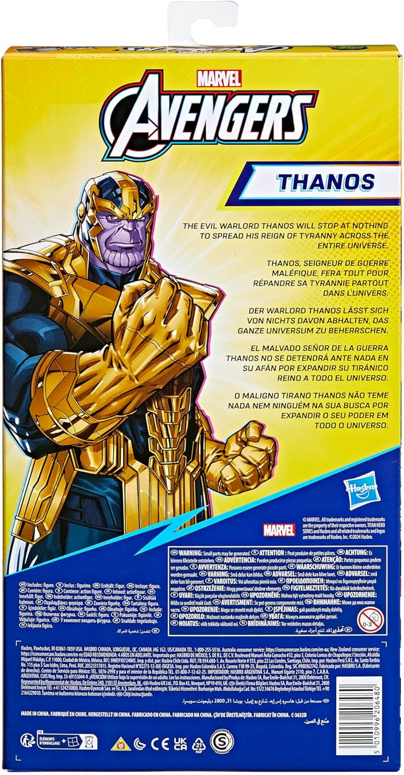 Marvel Avengers Titan Hero Series Deluxe Thanos Action Figure Marron Figurines Naty Shop