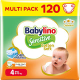 Couches bébé Sensitive taille 4, Maxi (8-13 kg), 20 pièces