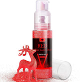 Ensemble de spray à paillettes comestibles – 20 g de poussière de paillettes irisées pour boissons, champagne, gâteaux – Colorant alimentaire métallique comestible pour cocktails, vin, liqueur, pâtisserie, gâteaux