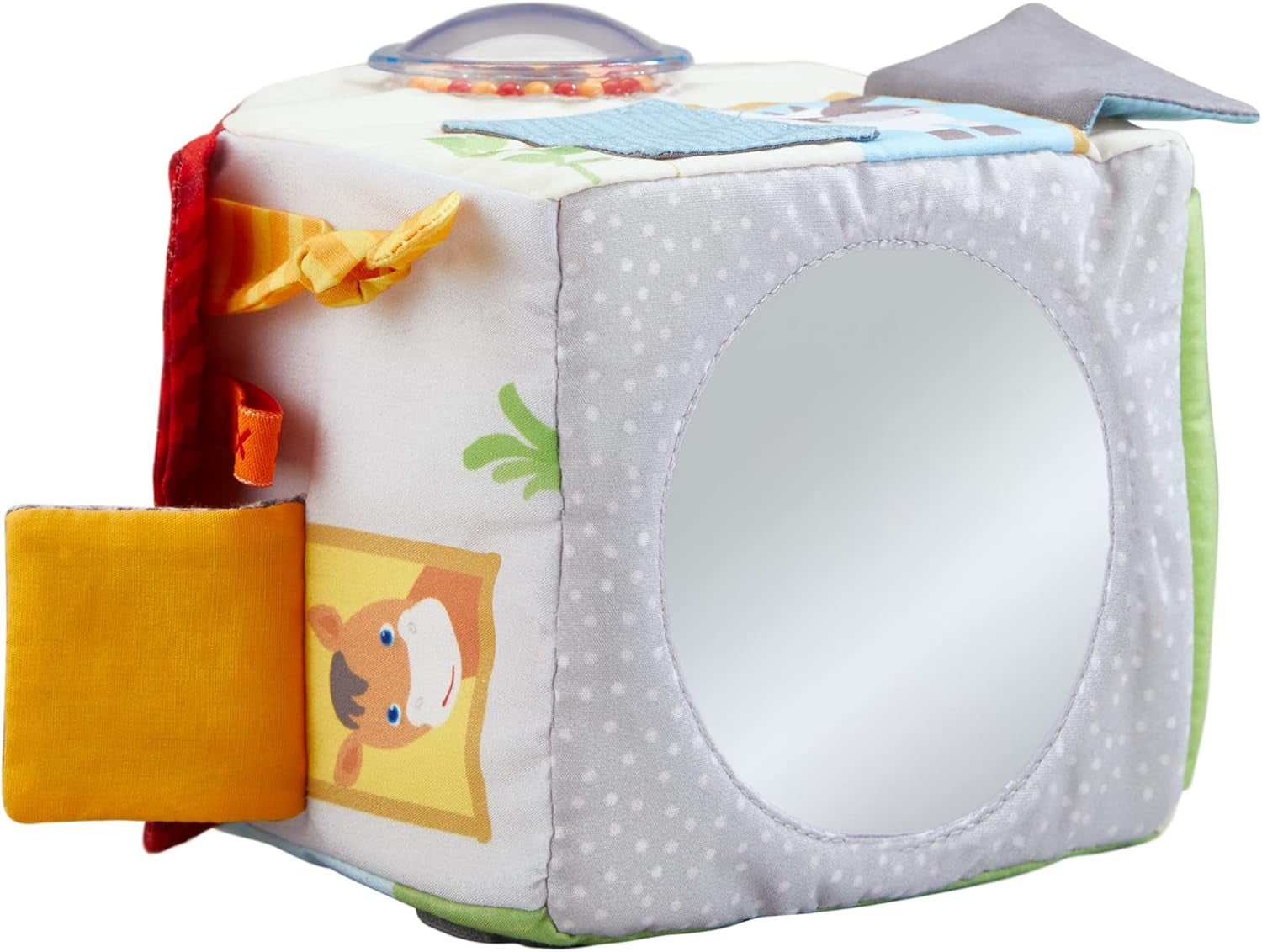 HABA 306383 - Cube de jeu ferme, jouet multifonctionnel à partir de 6 mois Jouets bébé Naty Shop
