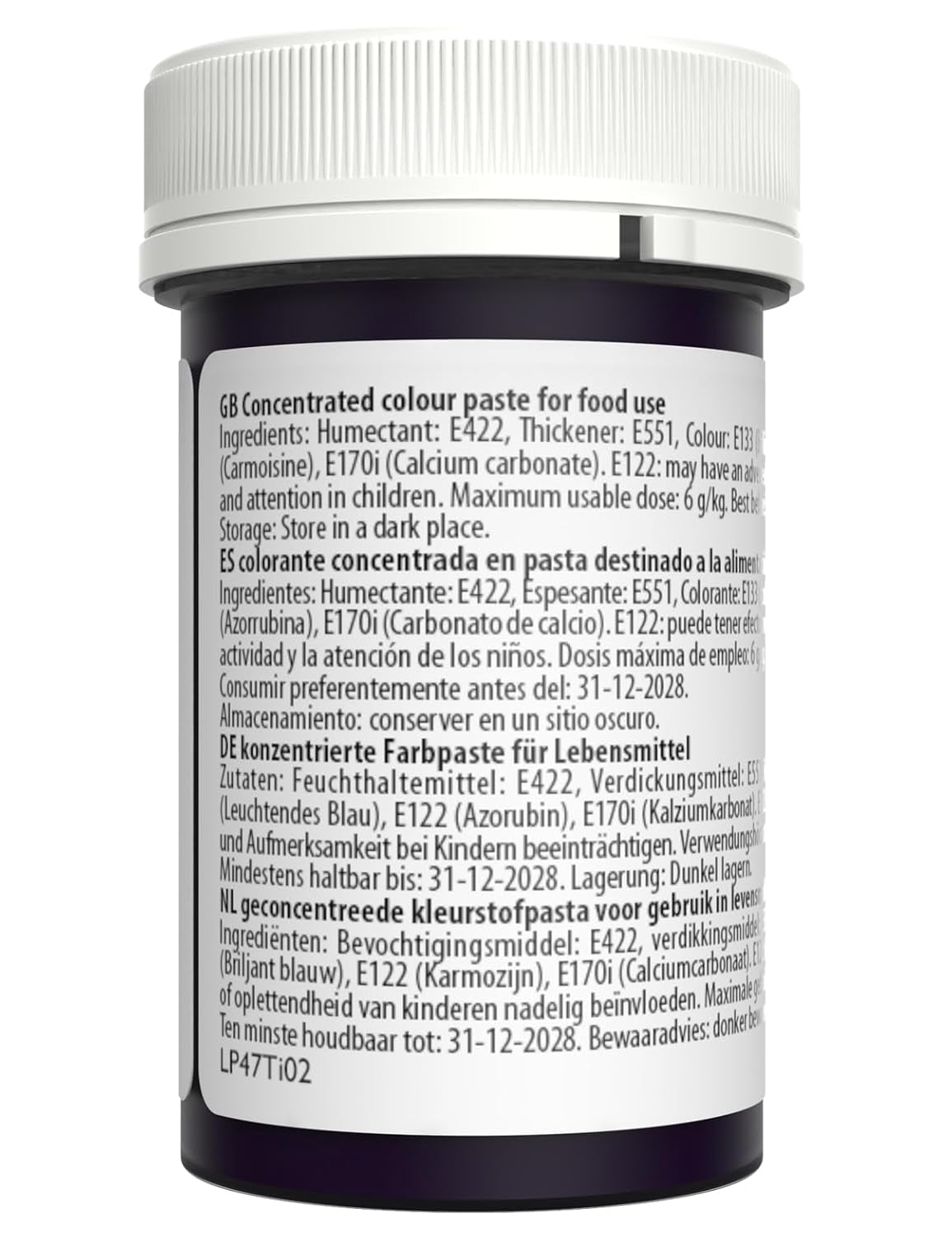 Sugarflair Colorant Alimentaire pour Pâtes, Couleur Violet Pastel, Colorant Alimentaire pour Pâtes, Fondant et Massepain, Couleurs Concentrées Spectrales - 25g