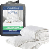 Naty Shop Couette anti-allergie Snuggledown Freshwash, 13,5 Tog chaude pour l'hiver, coton, blanc, lit simple, King Size 13,5 Tog, toute l'année
