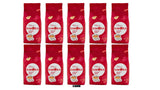Gimoka Gran Bar Café en grains, riche et crémeux, 1 kg, paquet de 10, + porte-clés