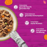 WHISKAS TASTY MIX Nassfutter en Sauce pour Katzen 40 x 85g Chef's Choice
