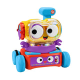 Fisher-Price Robot d'apprentissage 4 en 1 Linus pour bébés et tout-petits, jouet à partir de 6 mois - germanophone, HCK39 Baby Toys Naty Shop italien
