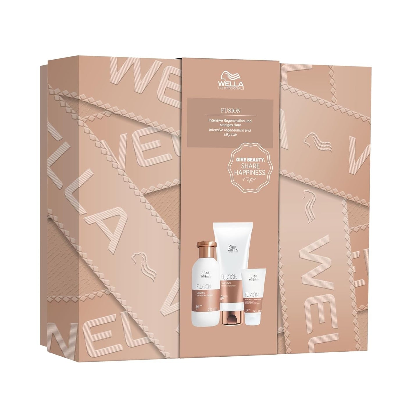 Wella Professionals Fusion Intense Repair - Soin professionnel pour cheveux abîmés Wella Shower and Bath Set Advantage