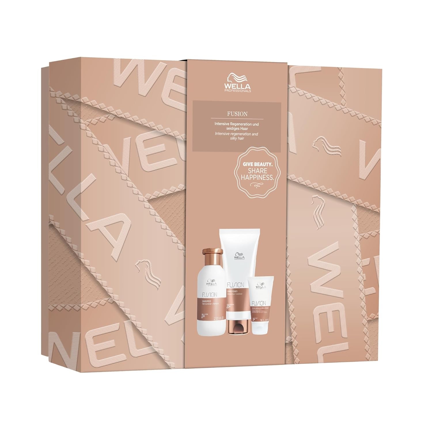 Wella Professionals Fusion Intense Repair - Soin professionnel pour cheveux abîmés Wella Shower and Bath Set Advantage