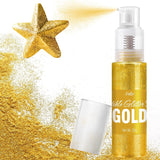 Spray de Paillettes Comestibles - 22G Paillettes Comestibles, Poudre de Paillettes Comestible pour Boissons, Décorations de Gâteaux, Macarons - Poudre de Paillettes Colorantes Alimentaires, Paillettes Comestibles pour Cocktails, Muffins (Rose)