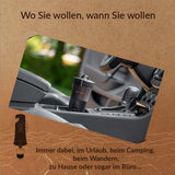 Handpresso - Handcoffee Auto 21000 | Machine à expresso pour voiture 12 V – Machine à expresso 12 V pour voitures | Machine à expresso Senseo Pad pour voitures – Machine à expresso de voyage 12 V | Expresso 12 volts pour camping-cars