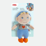 HABA Tapis Ange Gardien - Poupée textile en peluche (15 cm), cadeau de bienvenue idéal pour bébés et jeunes enfants - lavable à 30°C - 2011869001 Poupées Naty Shop