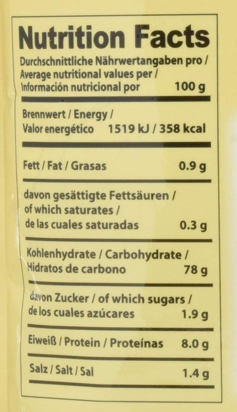 Backmischung Für Tempura Gerichte, 5Er Pack (5 X 1 Kg) Mélange pour la pâtisserie et la cuisine Naty Shop