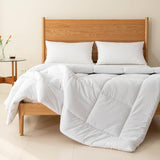 Good Nite Couette Toutes Saisons Couette 155X220 Cm Couette 4 Saisons Couette Microfibre Couette Quatre Saisons Blanc (155X220 Cm) Couettes et Couettes Naty Shop