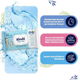 Lingettes humides Kindii Water Care - Lingettes Aqua Baby - 100 % viscose, 99,9 % eau, extrait de pamplemousse, taille écharpe 150 x 200, 100 % biodégradables, sans plastique, lingettes nettoyantes pour peaux sensibles