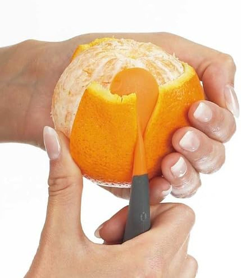 Lurch 10047 Éplucheur à Orange avec Lame en Nylon pour un Nettoyage Facile Eplucheur Naty Shop