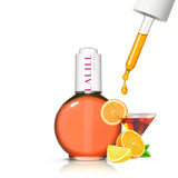 LALILL Nail Cuticle Oil 75Ml - Himbeere Nagelpflegeöl - Nagelöl Pflege Für Nägel Nagelhaut - SPA Maniküre Naildesign Hände - Vegan - Avec Pipette