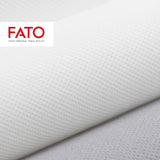 , Serviettes en papier jetables douces et délicates, paquet de 40 serviettes taille 38 x 38 pliées en 4 2 couches de couleur blanche, papier 100 % pure cellulose, certificats FSC (lot de 3)