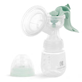 Tire-lait Kikkaboo ELSIE, manuel avec 2 modes, puissance d'aspiration réglable, gobelet en silicone souple Accessoires Alimentation et Allaitement Bebe Naty Shop